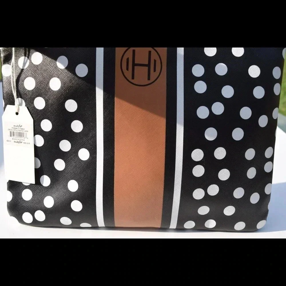 Mud pie Chelsea printed handbag